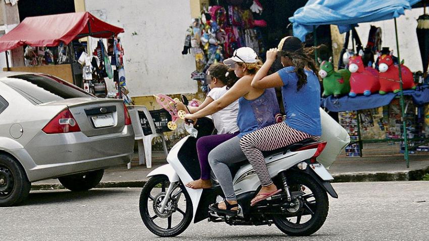 Não uso de capacete gera mais de 10mil multas em 2018.