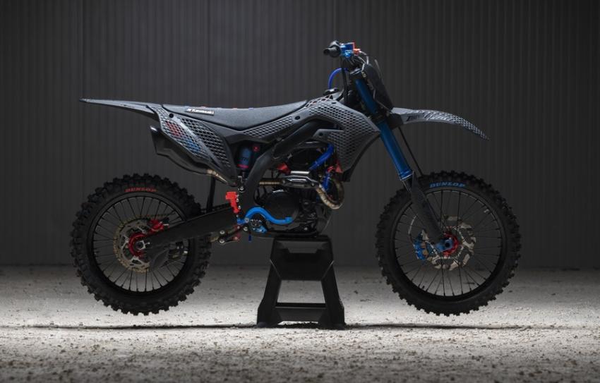 Kawasaki KX 450 feita por impressora 3D