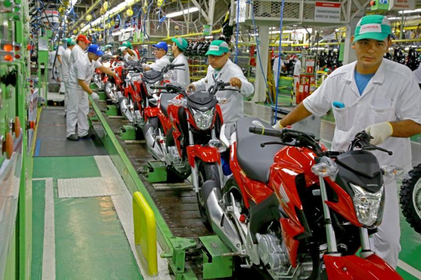 Venda de motos cresce 18% no 1º trimestre de 2019.