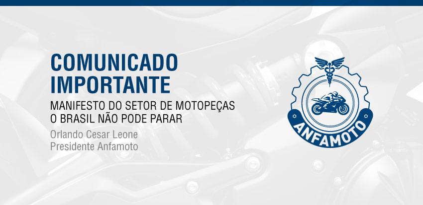 MANIFESTO DO SETOR DE MOTOPEÇAS